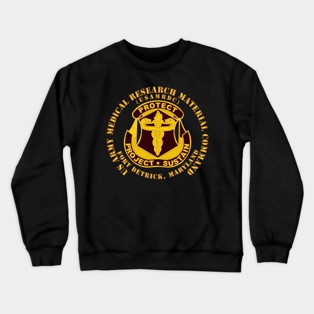 US Army Medical Research Material Cmd - Ft Detrick, Maryland Crewneck Sweatshirt by twix123844